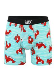 SAXX Boxer  acqua / rosso / nero