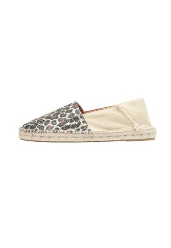 Scalpers Espadrillas 'Alba'  beige / grigio scuro / marrone