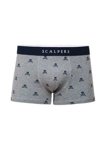 Scalpers Boxer  grigio sfumato / navy
