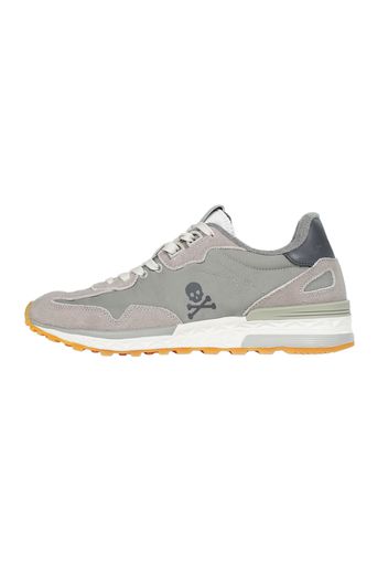 Scalpers Sneaker bassa 'New Harry'  grigio / talpa