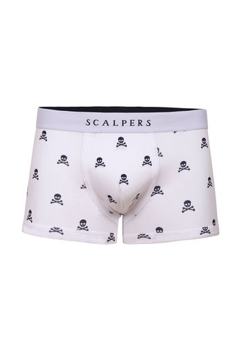 Scalpers Boxer  bianco / nero