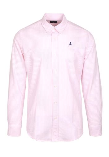 Scalpers Camicia  rosa / bianco / navy