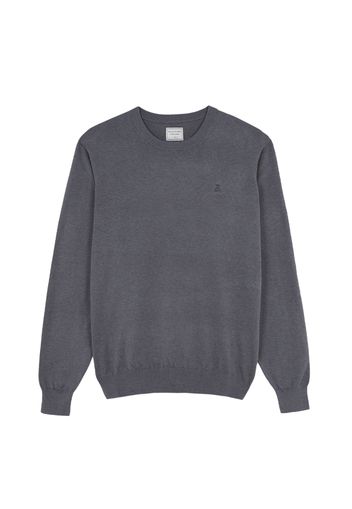 Scalpers Pullover 'Skull'  grigio scuro