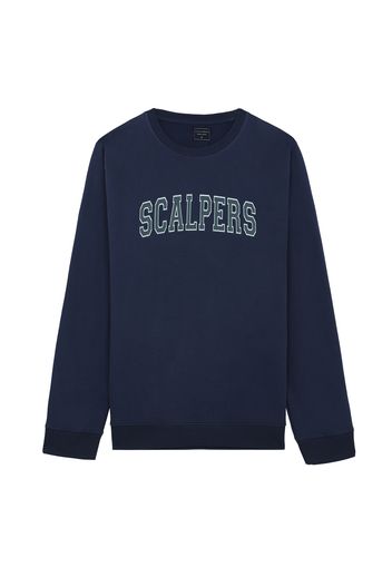 Scalpers Felpa  navy / verde pastello