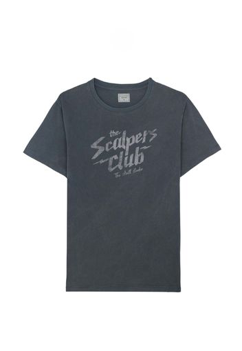 Scalpers Maglietta 'Club Tee'  grigio chiaro / grigio