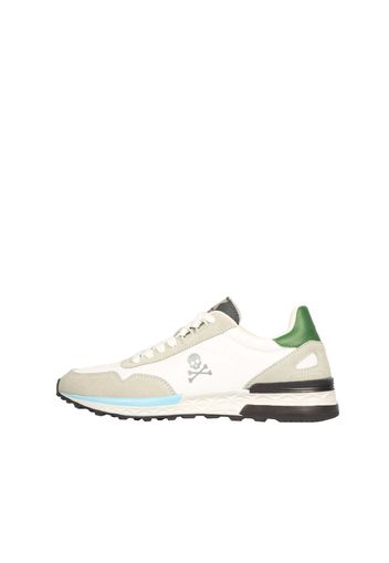 Scalpers Sneaker bassa 'Harry'  greige / verde / bianco