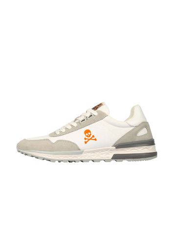 Scalpers Sneaker bassa 'Harry'  pietra / arancione / bianco