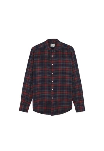 Scalpers Camicia  navy / rosso / bianco