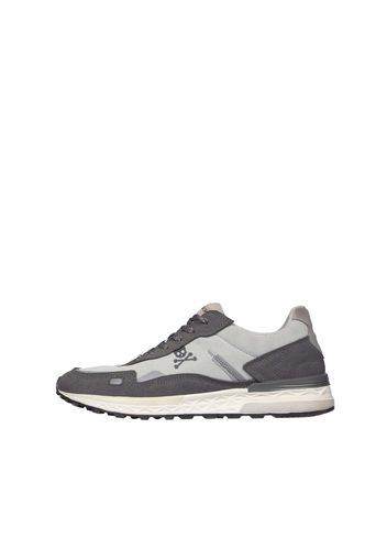 Scalpers Sneaker bassa 'Moon'  grafite / grigio chiaro / bianco