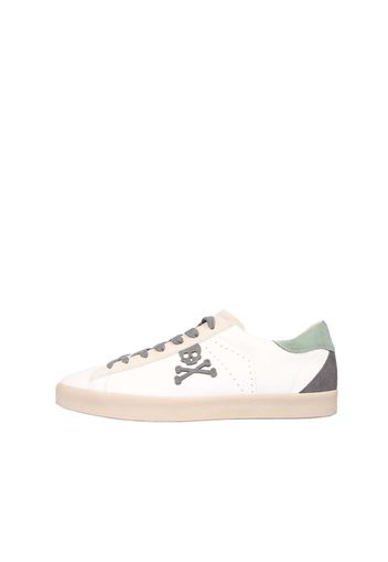 Scalpers Sneaker bassa 'Henry'  beige / crema / grigio / verde chiaro