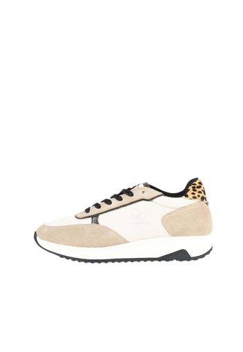 Scalpers Sneaker bassa 'Louise'  beige / crema / nero / bianco