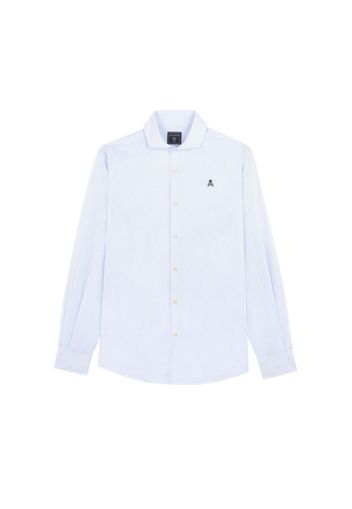 Scalpers Camicia  blu notte / blu chiaro / bianco