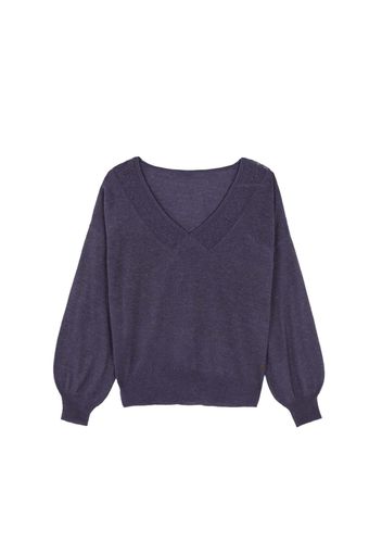 Scalpers Pullover 'Pointelle'  lilla / malva