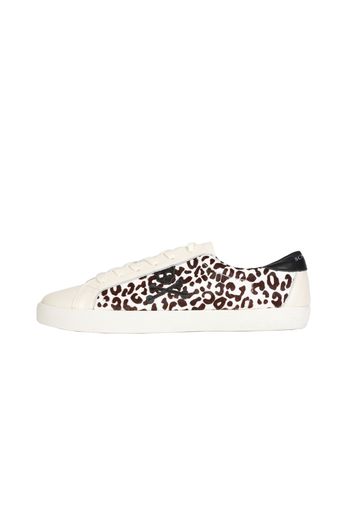 Scalpers Sneaker bassa 'Lia'  marrone scuro / nero / bianco / offwhite