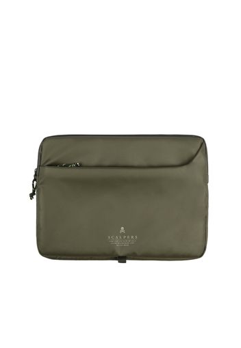 Scalpers Borsa per laptop 'Daily Conga'  verde / cachi