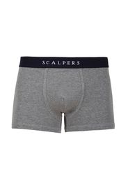 Scalpers Boxer 'Nos Just'  grigio sfumato / bianco / navy