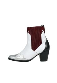 Scalpers Stivale da cowboy ' Fantasy'  bordeaux / nero / argento / bianco