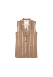 Scalpers Gilet da completo  pueblo / marrone chiaro / bianco