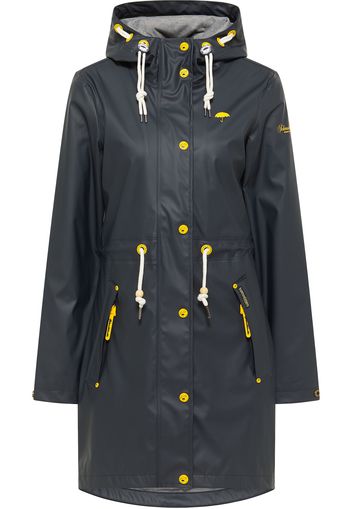 Schmuddelwedda Cappotto di mezza stagione  blu ultramarino / giallo