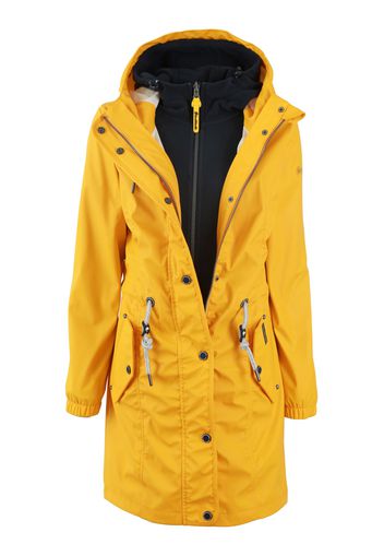 Schmuddelwedda Cappotto funzionale  nero / giallo