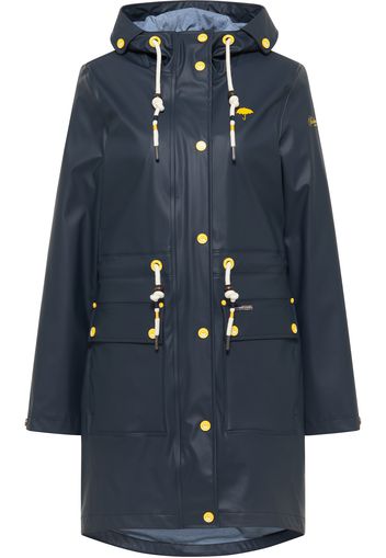 Schmuddelwedda Cappotto funzionale  marino / giallo / bianco