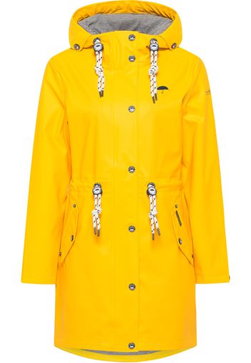 Schmuddelwedda Cappotto funzionale 'Bridgeport'  giallo / grigio