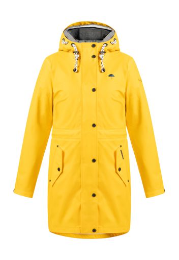 Schmuddelwedda Cappotto funzionale  giallo / grigio sfumato / nero / bianco