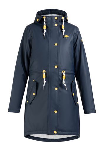 Schmuddelwedda Cappotto funzionale  navy / zafferano