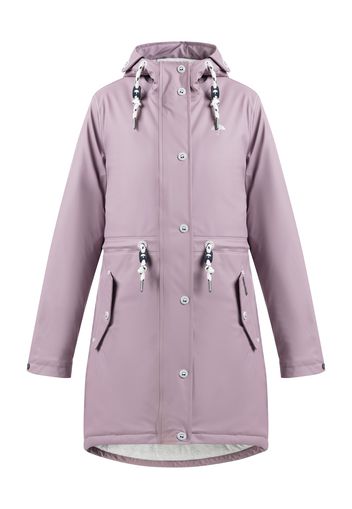 Schmuddelwedda Cappotto funzionale  lavanda / bianco