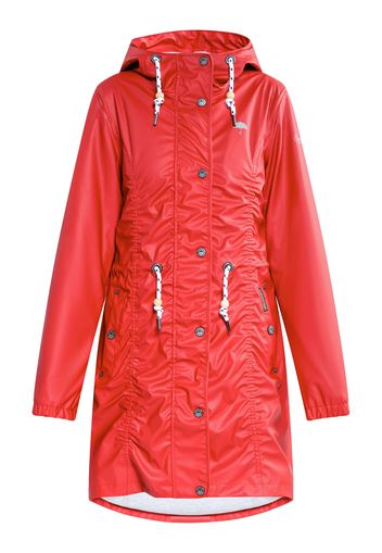 Schmuddelwedda Cappotto funzionale  grigio argento / rosso