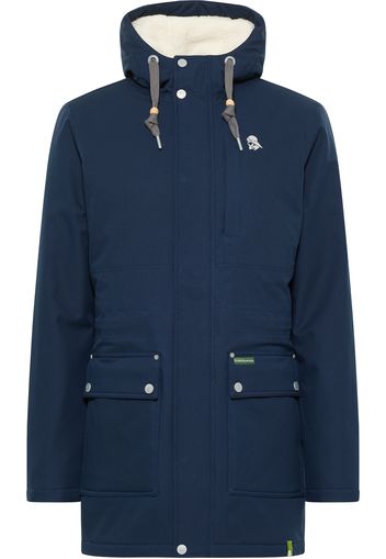 Schmuddelwedda Parka invernale  navy / bianco