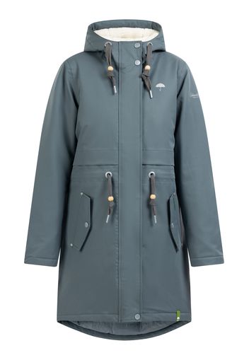 Schmuddelwedda Parka invernale  blu colomba / giallo / grigio