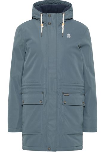 Schmuddelwedda Parka invernale  blu colomba / nero