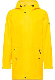 Schmuddelwedda Cappotto di mezza stagione 'Incus'  giallo / grigio scuro