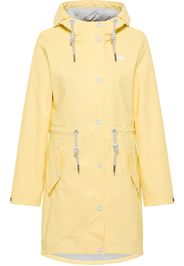 Schmuddelwedda Cappotto funzionale  giallo chiaro / grigio sfumato / bianco