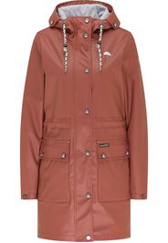 Schmuddelwedda Parka di mezza stagione  rosso pastello