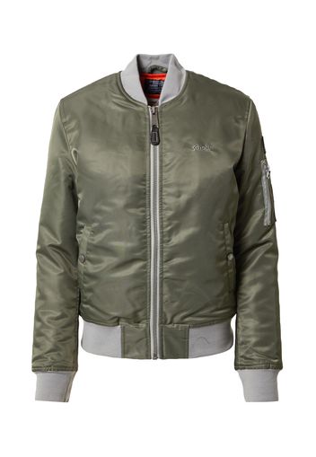 Schott NYC Giacca di mezza stagione 'Airforce'  grigio / cachi