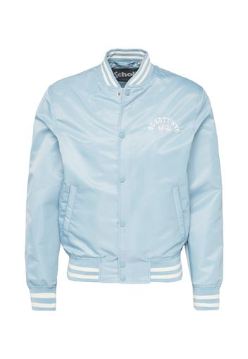 Schott NYC Giacca di mezza stagione  blu cielo / bianco