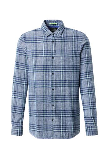 SCOTCH & SODA Camicia  grigio / navy / menta