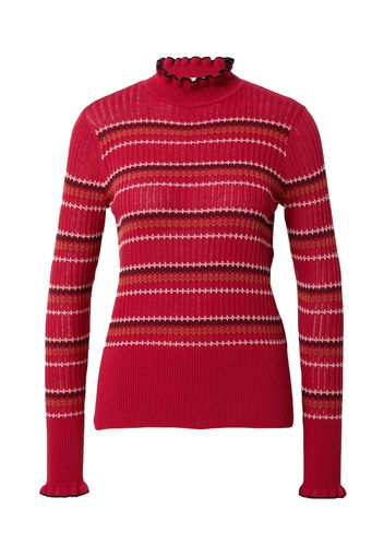 SCOTCH & SODA Pullover  marrone / rosso / nero / bianco