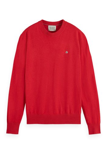 SCOTCH & SODA Pullover  grigio chiaro / rosso