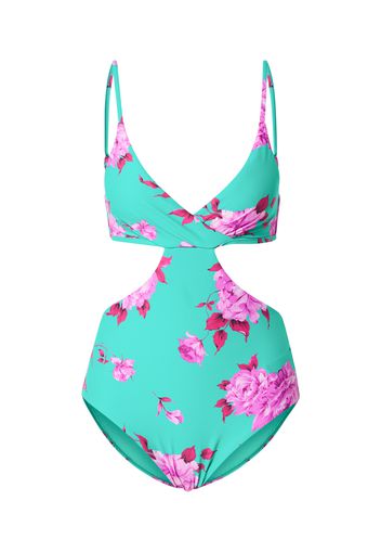 Seafolly Costume intero  giada / rosa / lampone