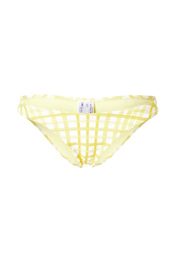 Seafolly Pantaloncini per bikini  limone / giallo chiaro / bianco