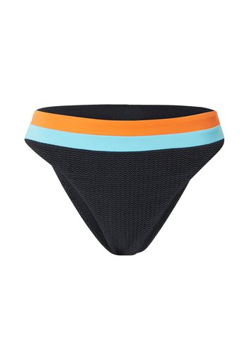 Seafolly Pantaloncini per bikini  nero / azzurro / arancione