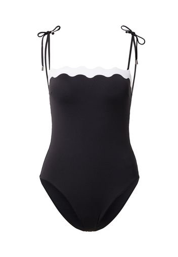 Seafolly Costume intero 'Gia Ric Rac'  nero / bianco