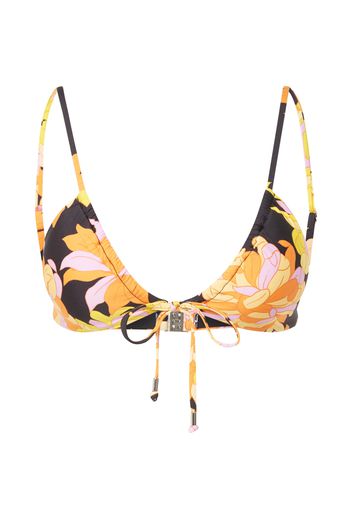 Seafolly Top per bikini 'Palm Springs'  giallo / arancione / rosa / nero