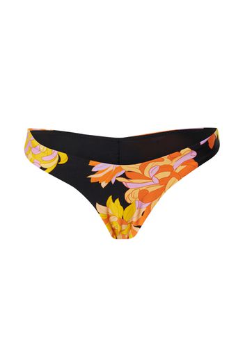 Seafolly Pantaloncini per bikini 'Palm Springs'  giallo / orchidea / arancione / nero