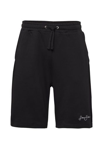 Sean John Pantaloni  nero / bianco