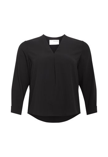 Selected Femme Curve Camicia da donna  nero