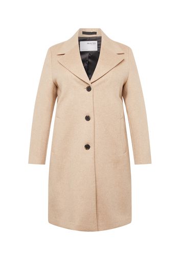 Selected Femme Curve Cappotto di mezza stagione 'NEW SASJA'  beige sfumato